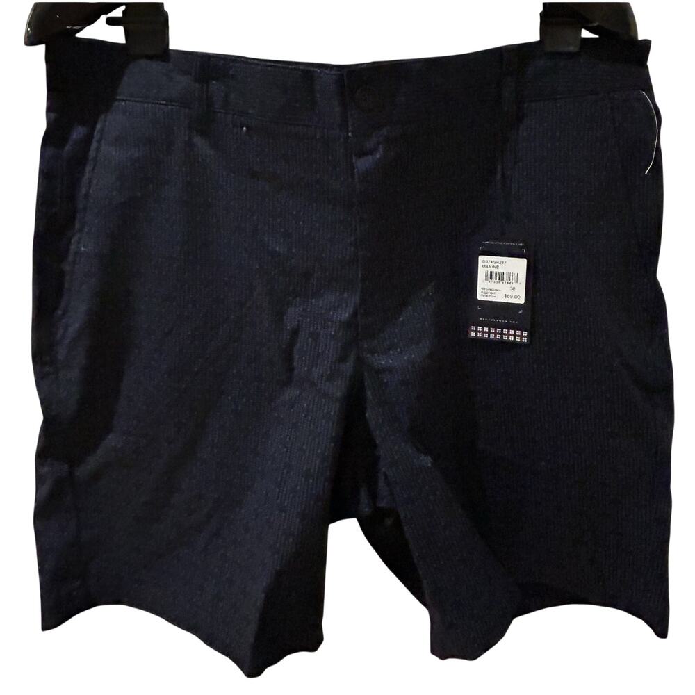 NWT Ben Sherman Regular Fit Shorts in Marine Blue size 36